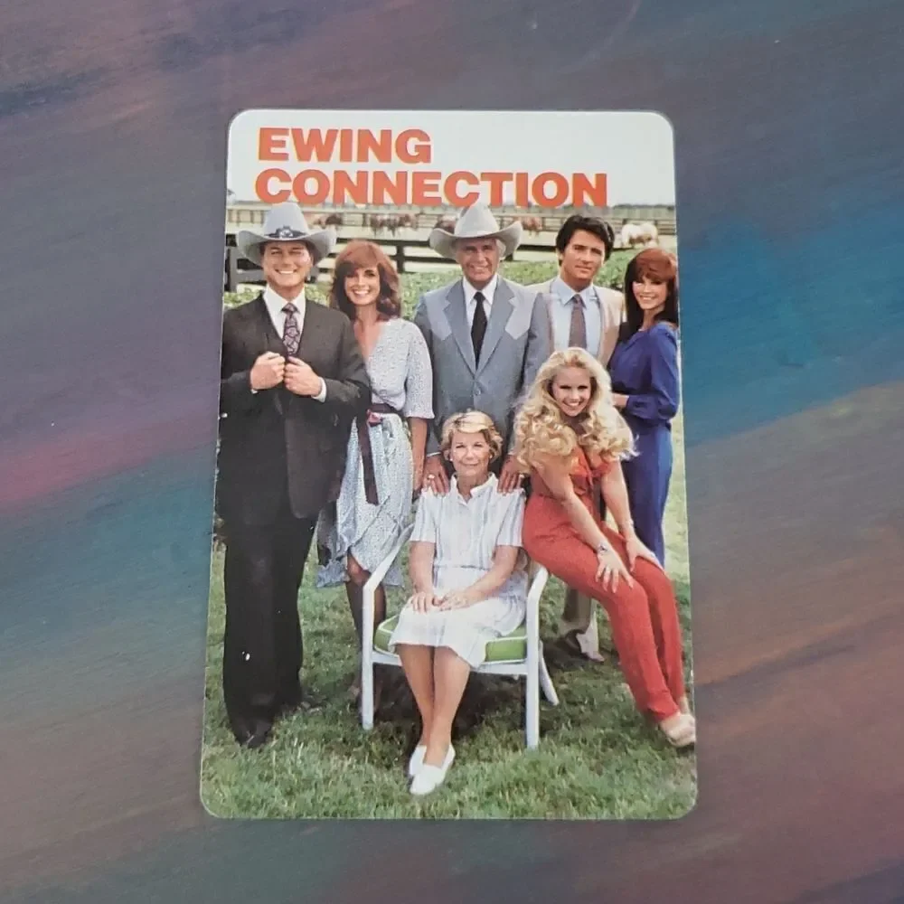Vintage 1980 DALLAS Card Game - J R Ewing